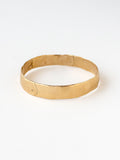 Femi Narrow Handmade Solid Brass Bangle Bracelet by Michelle Ross