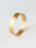 Femi Wide Handmade Solid Brass Bangle Bracelet by Michelle Ross