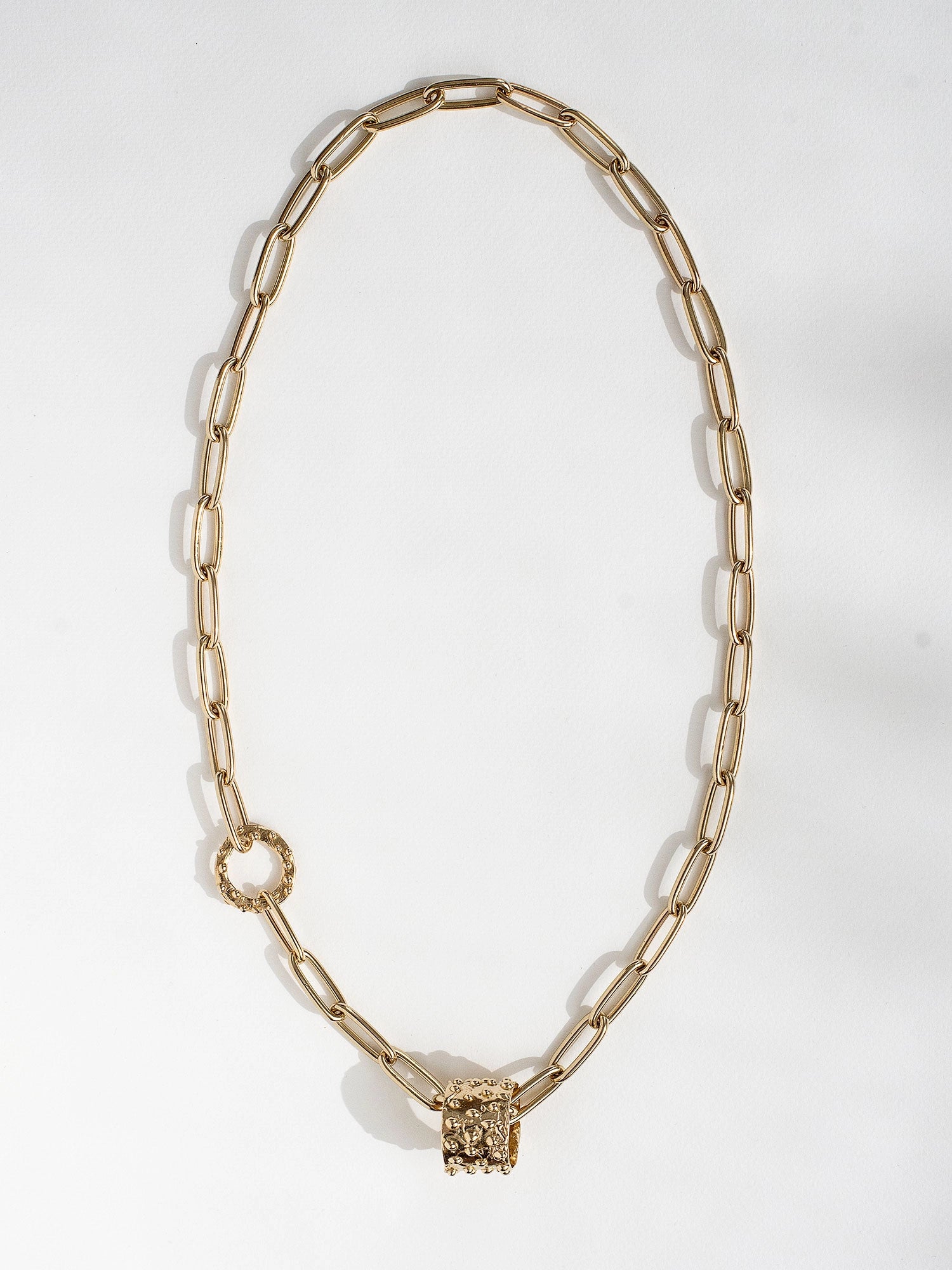 Lore Contemporary Brass Chain Necklace from Michelle Ross