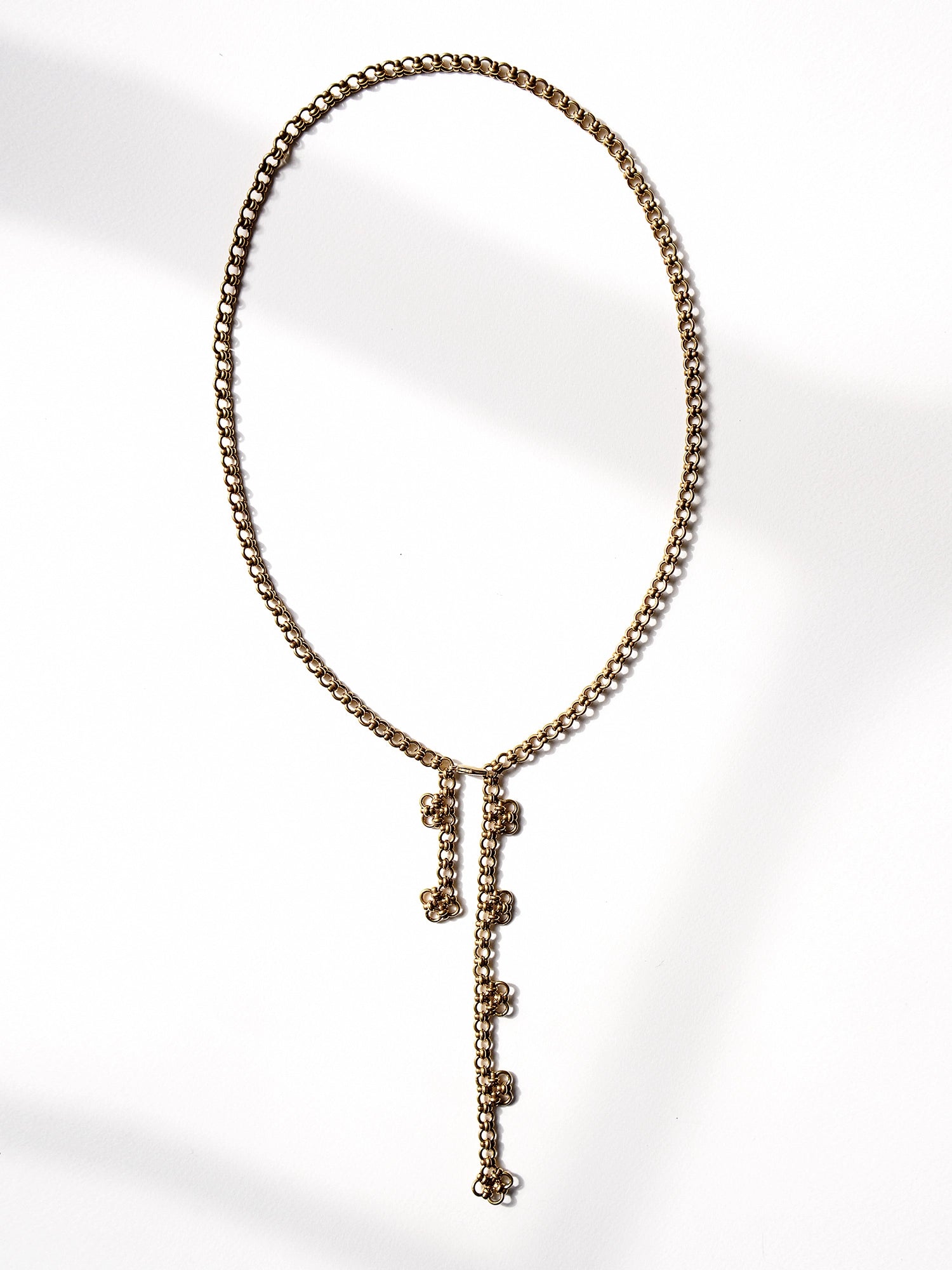 Mele Brass Chain Necklace Michelle Ross