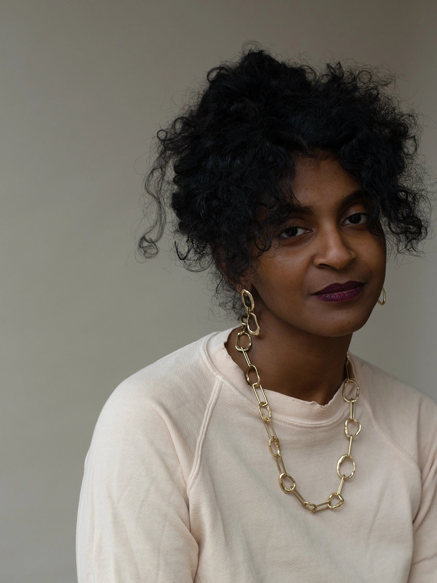 Nash Brass Chain Necklace Michelle Ross