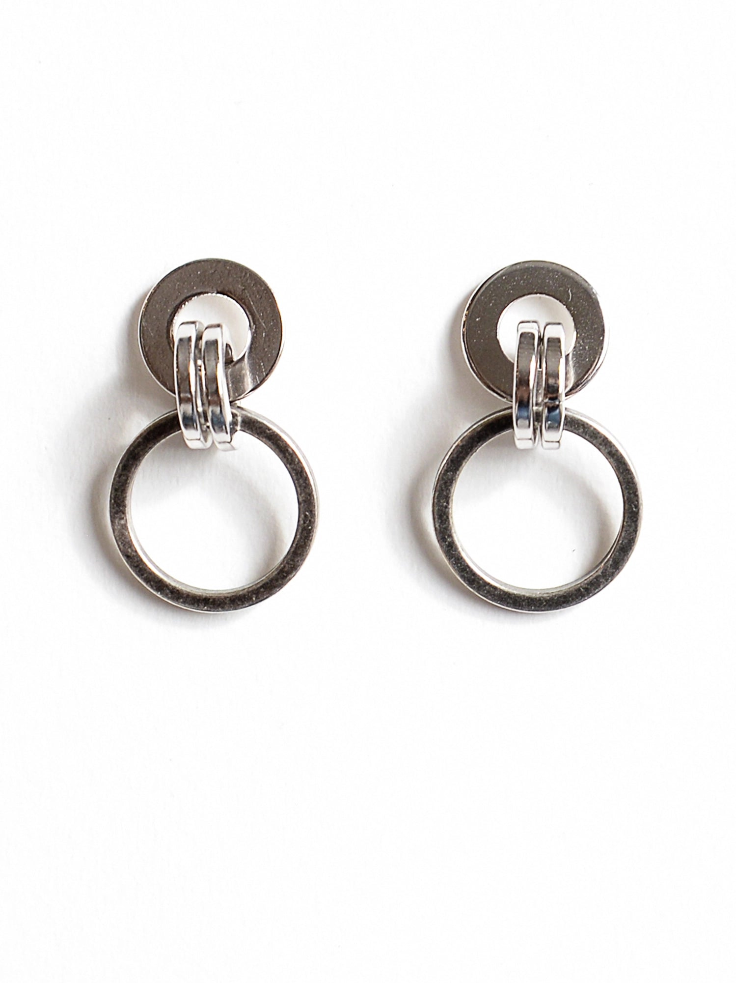 Nola Silver Minimalist Earrings Michelle Ross