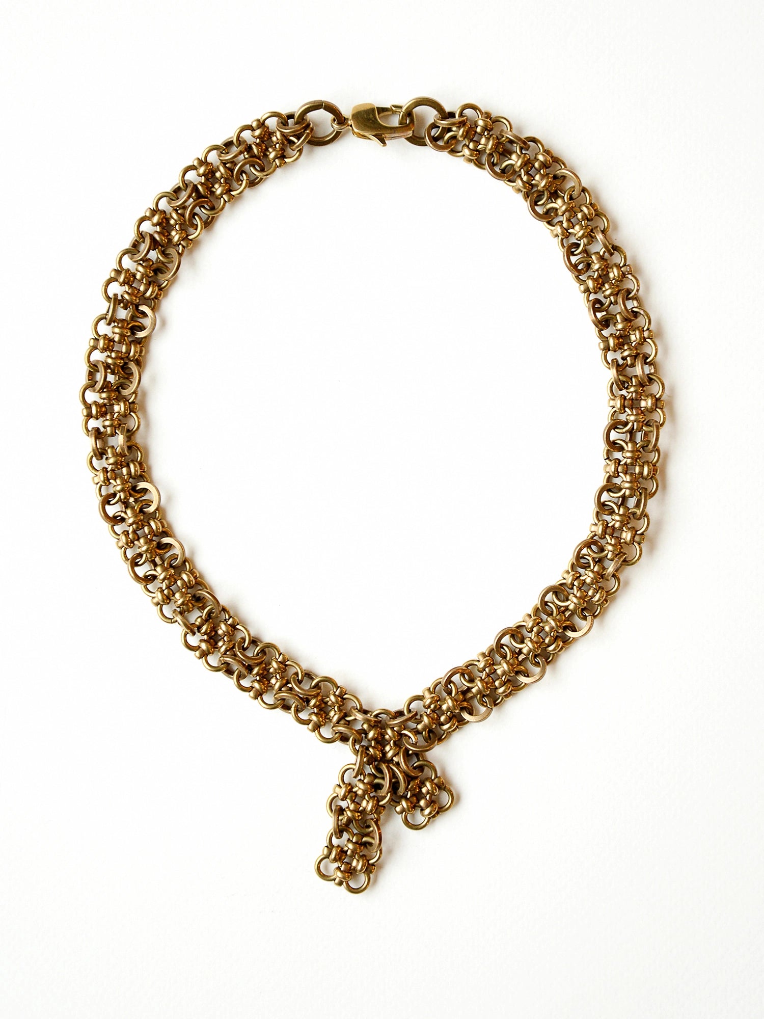 Ozette Brass Chain Necklace Michelle Ross