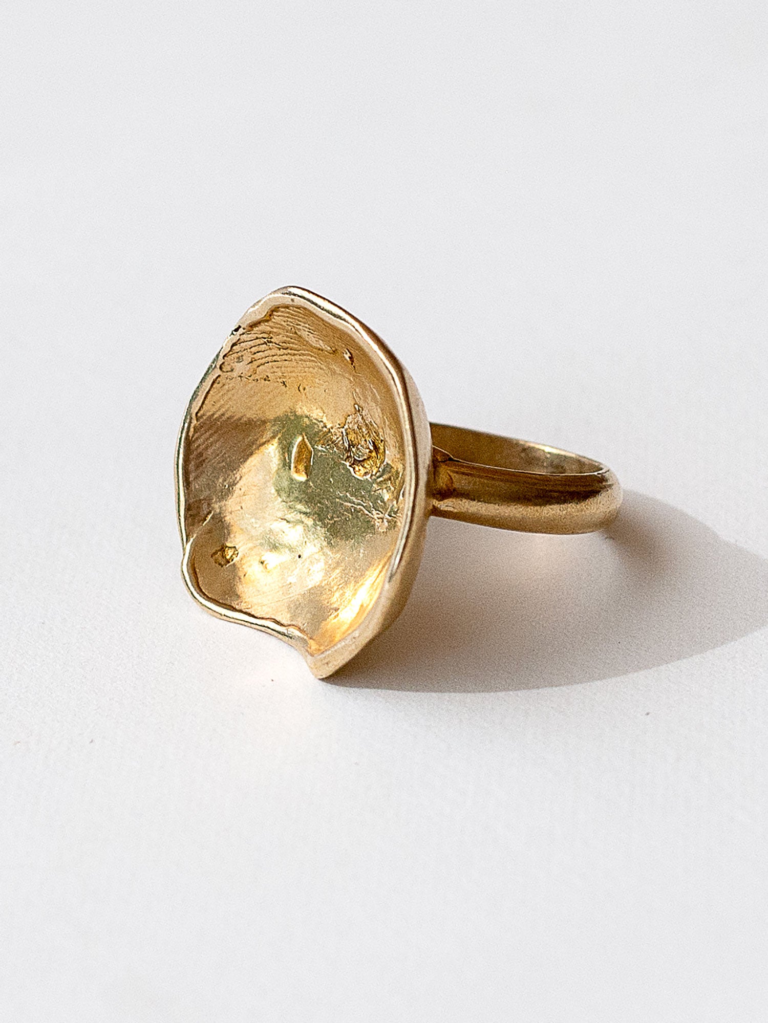 POPPY SMALL (BRASS) VII RING