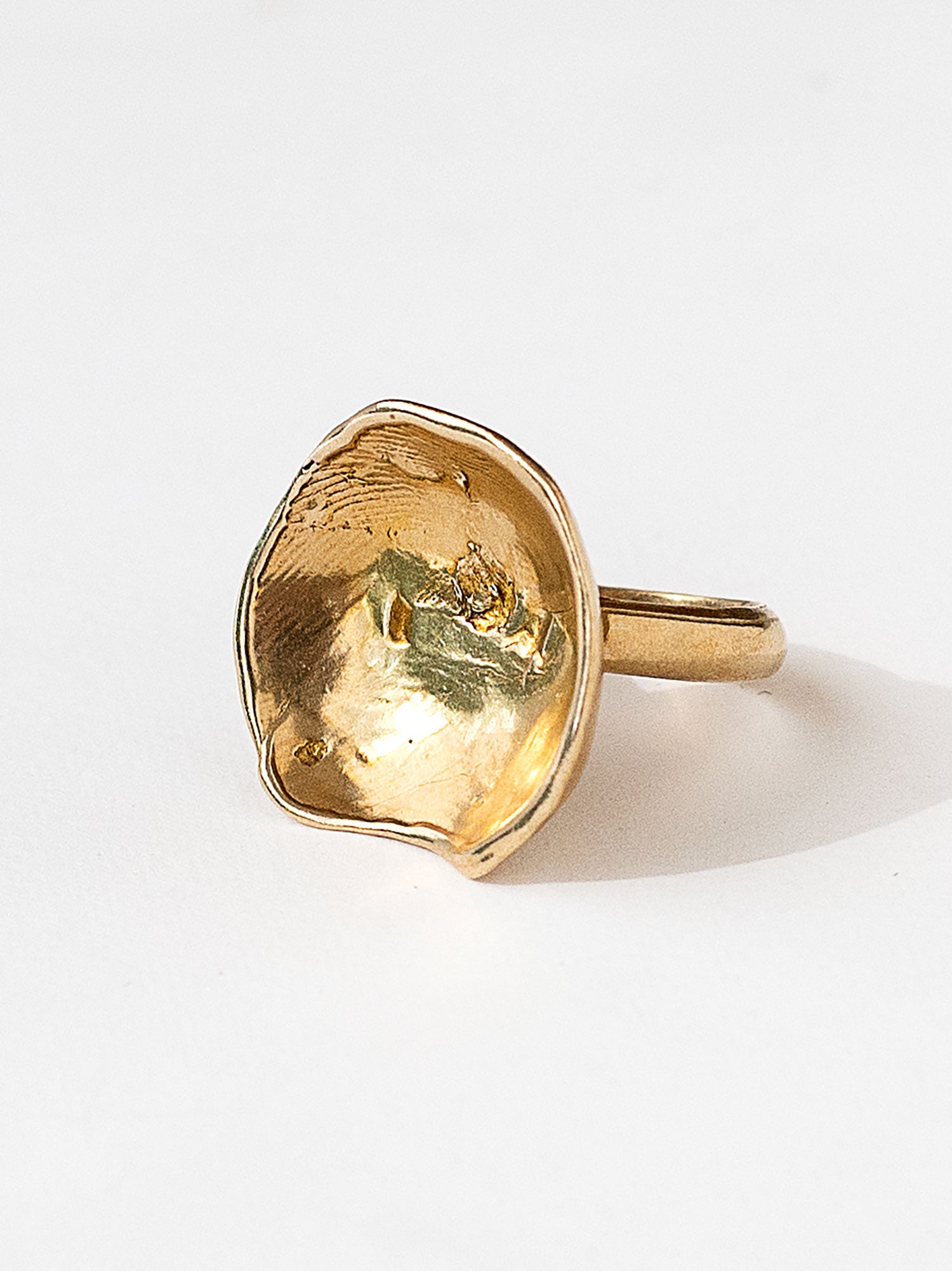 POPPY SMALL (BRASS) VII RING
