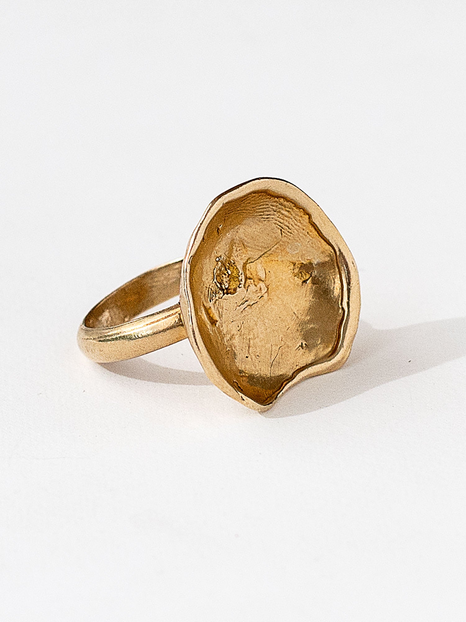 POPPY SMALL (BRASS) VII RING
