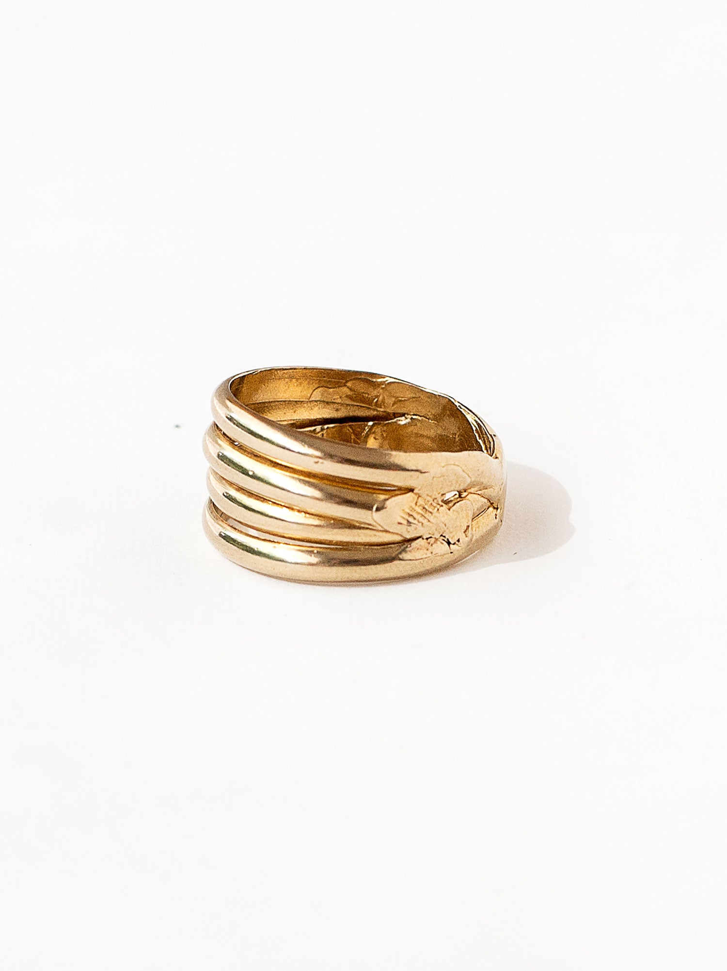 SASS (BRASS) MEDIUM IX RING