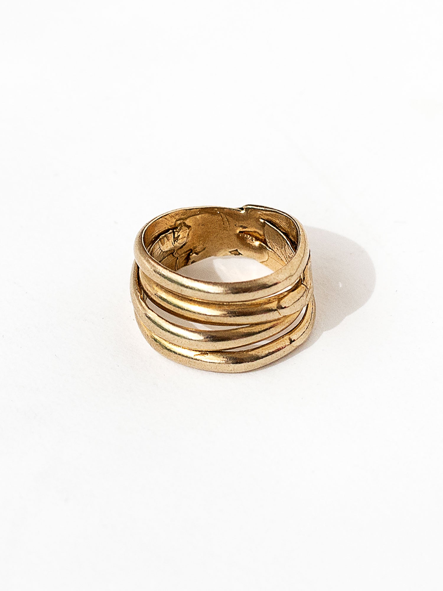 SASS (BRASS) MEDIUM VIII RING