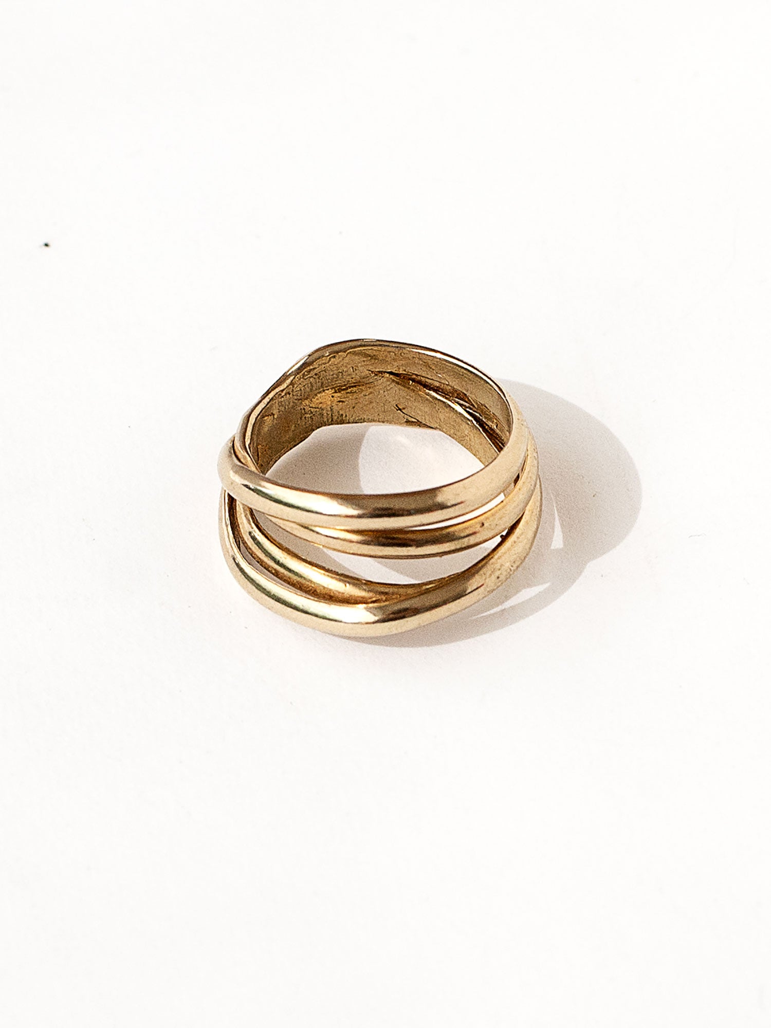 SASS (BRASS) MEDIUM XII RING