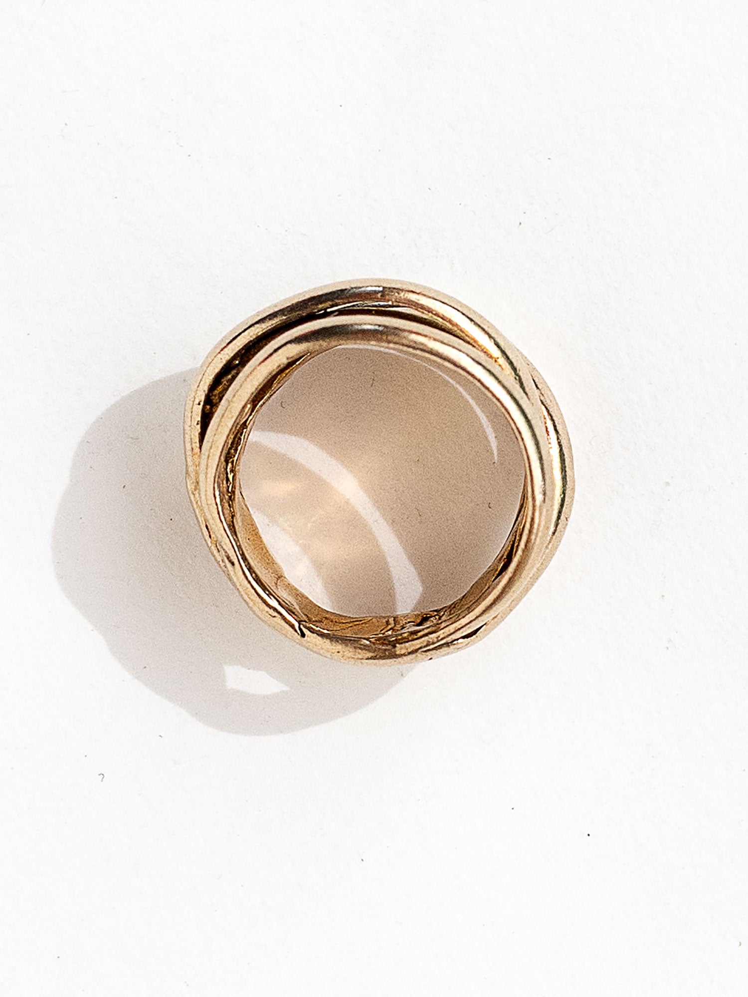 SASS (BRASS) MEDIUM XI RING
