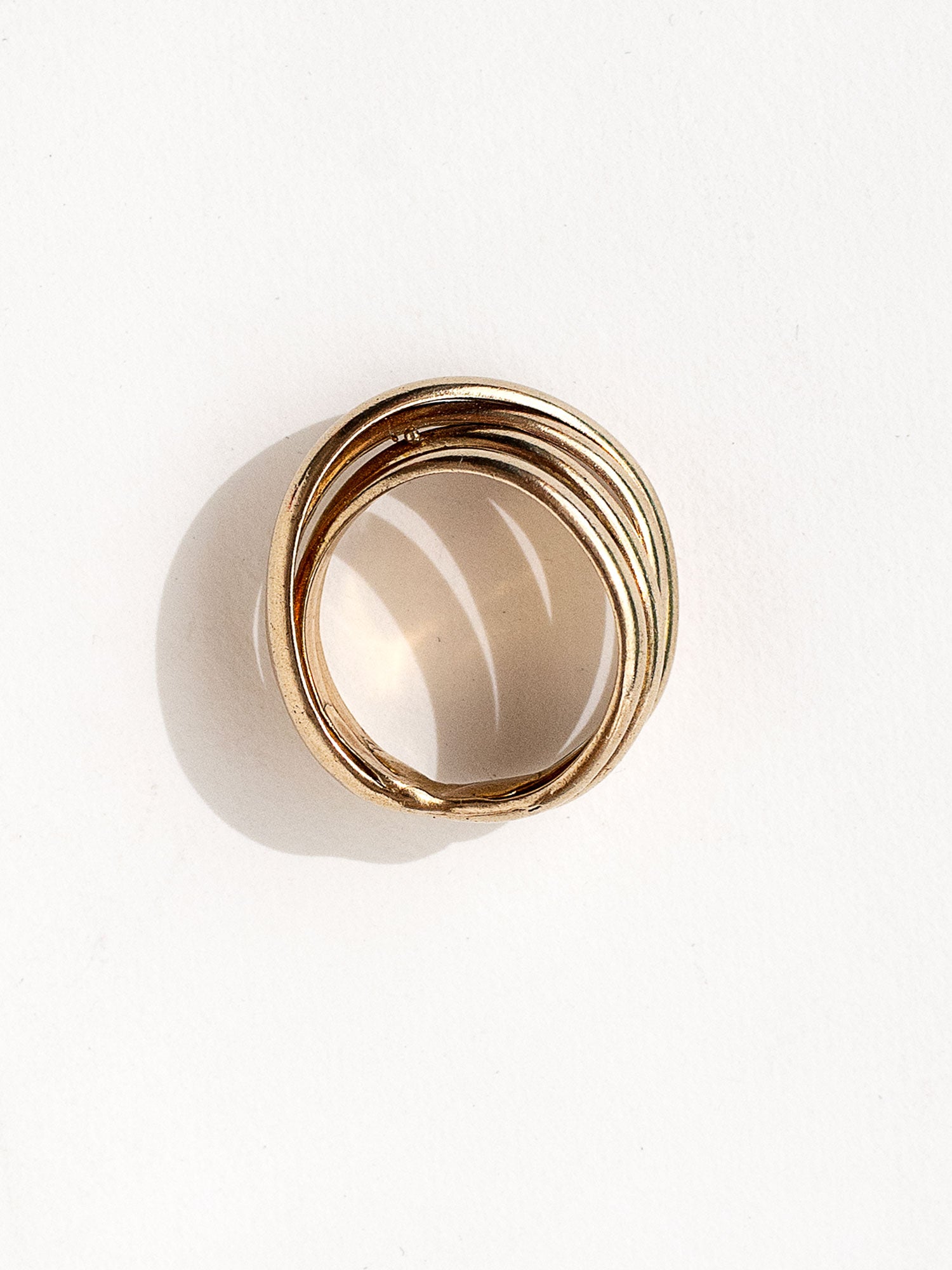 SASS (BRASS) MEDIUM X RING