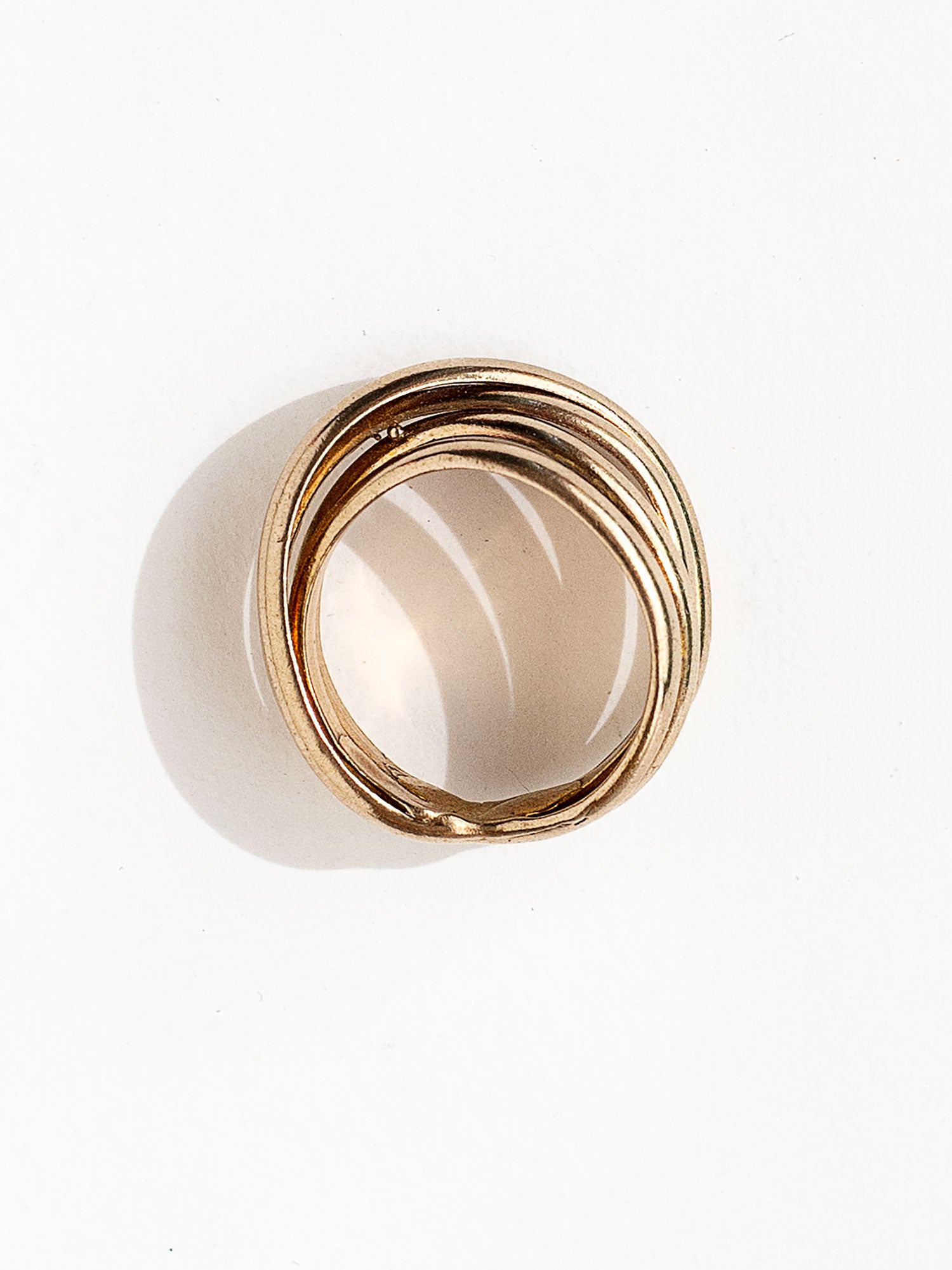 SASS (BRASS) MEDIUM X RING
