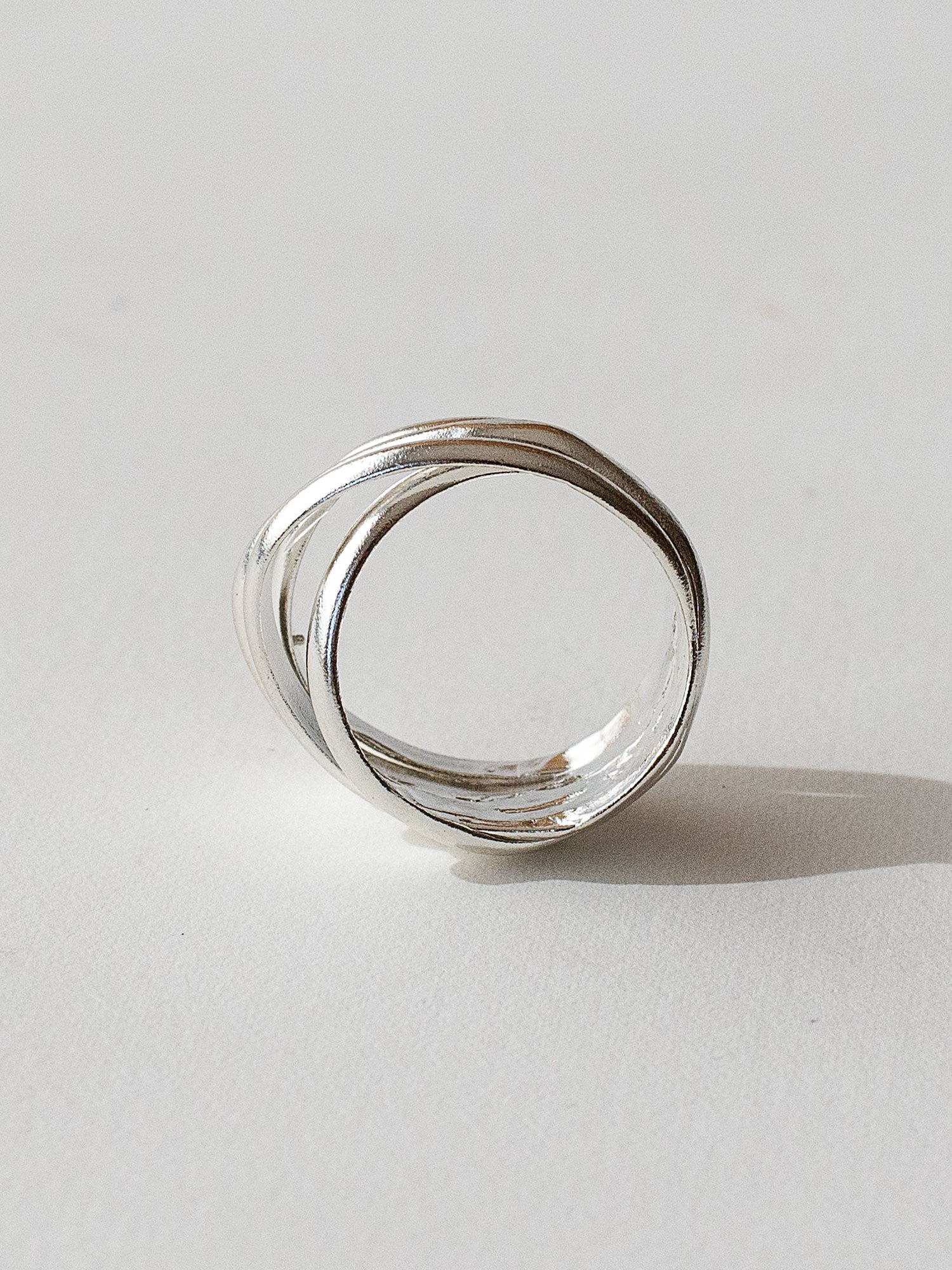 Handmade Silver Stacked Ring Toronto