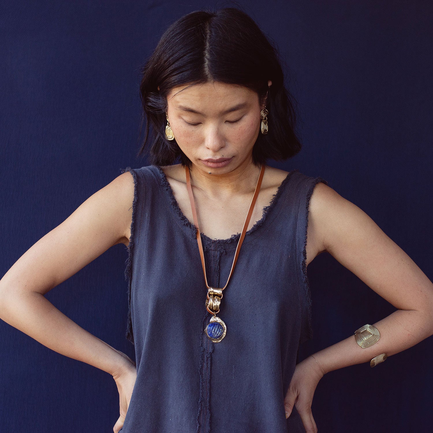 COLLIER AZUR (LAPIS)