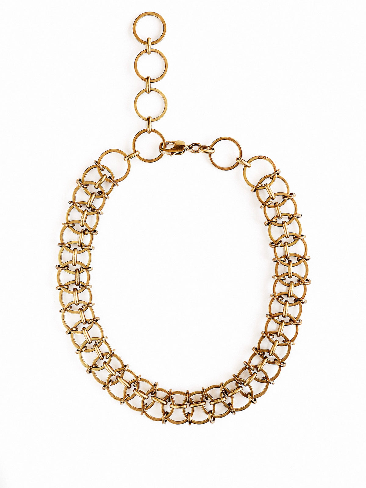 Charlee Brass Chain Link Necklace Michelle Ross