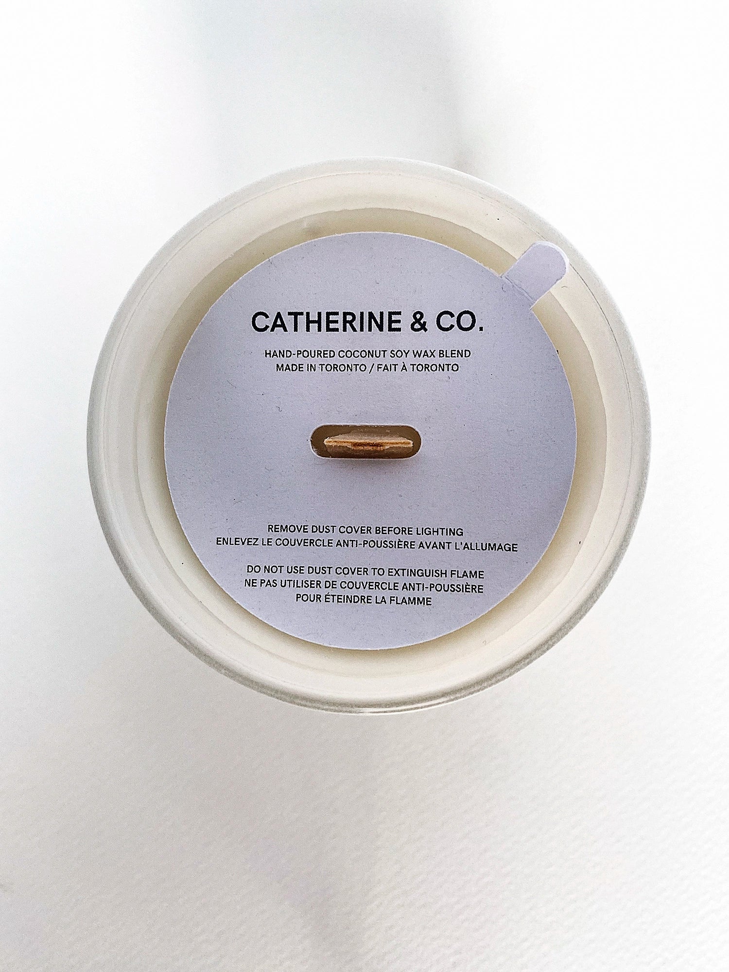 Catherine & Co Clean Burning Cacao Coconut and Soy Candle