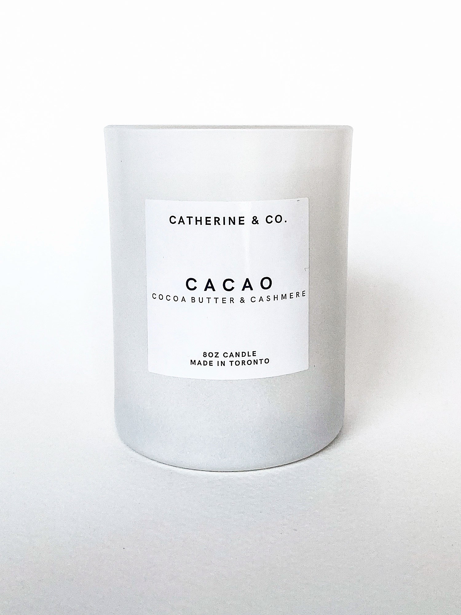 Catherine & Co Clean Burning Cacao Coconut and Soy Candle