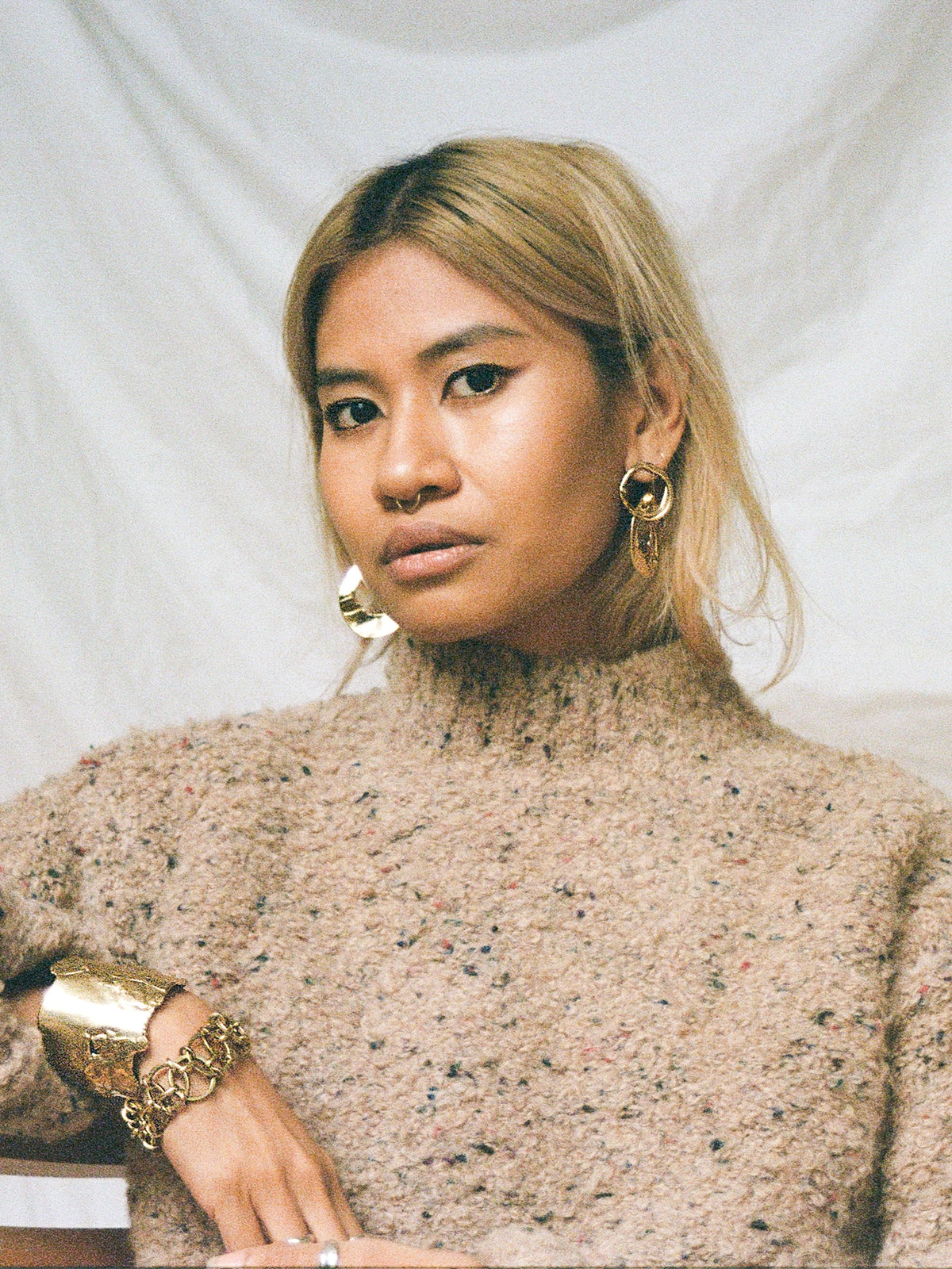 Codi Brass Chain Link Bracelet Michelle Ross