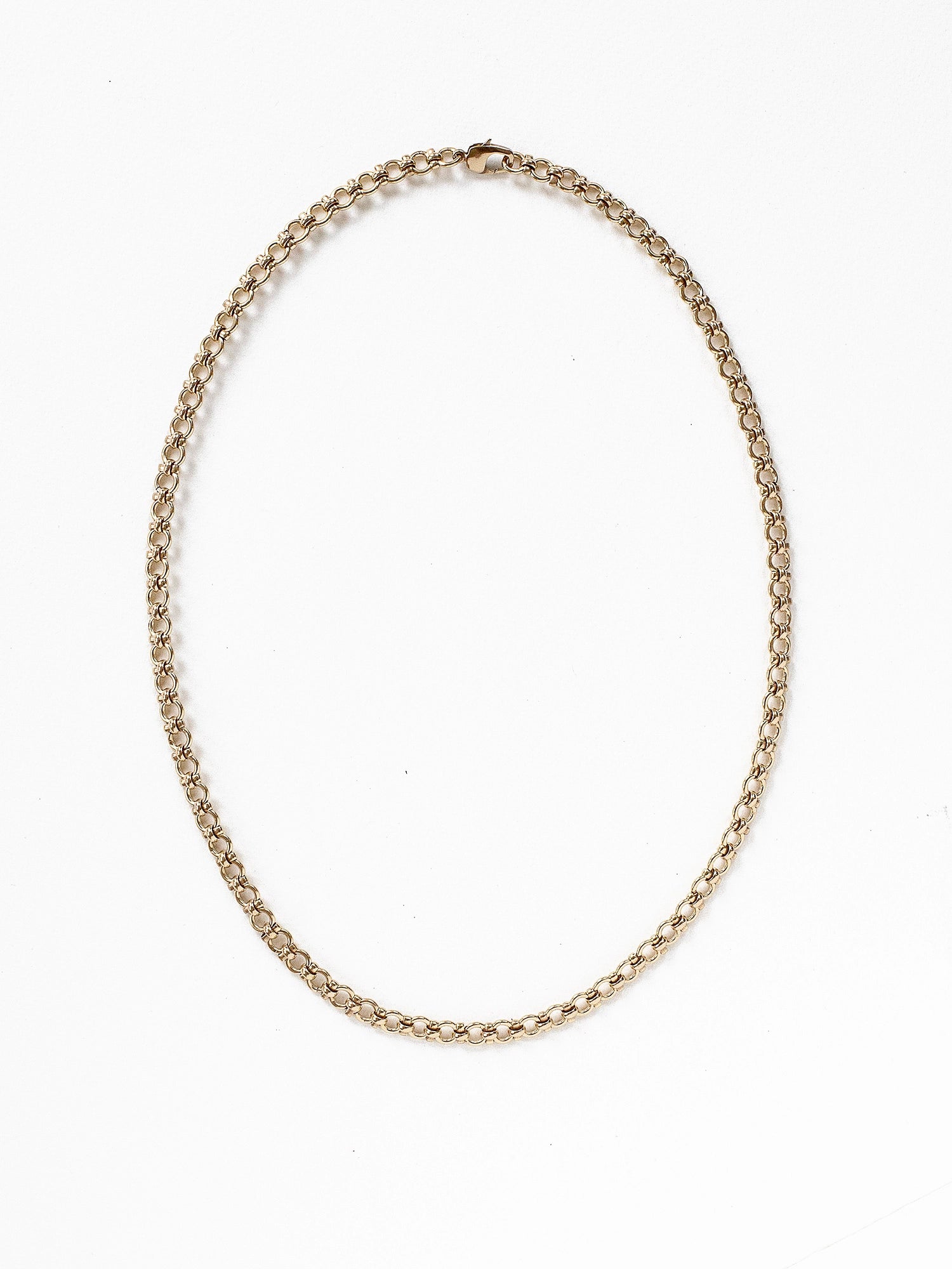 24 inch Brass Chain Necklace by Michelle Ross