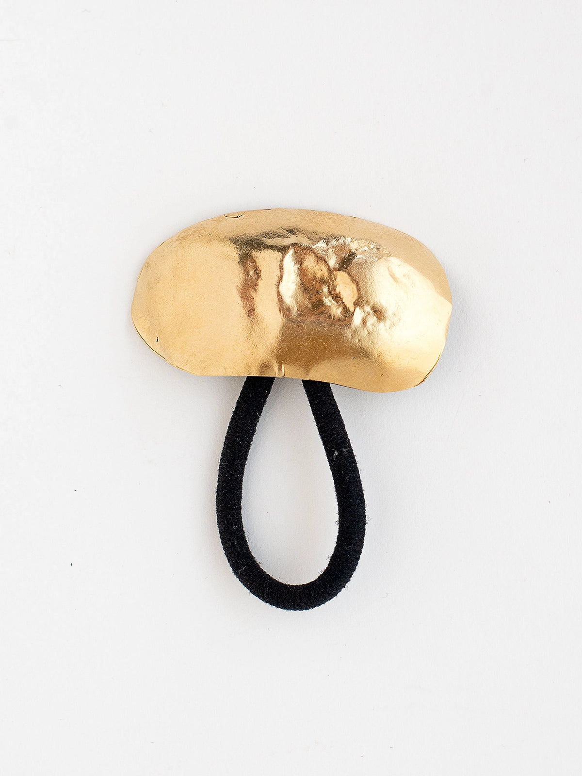 Domar Large Smooth Brass Decorative Hair Tie by Michelle Ross