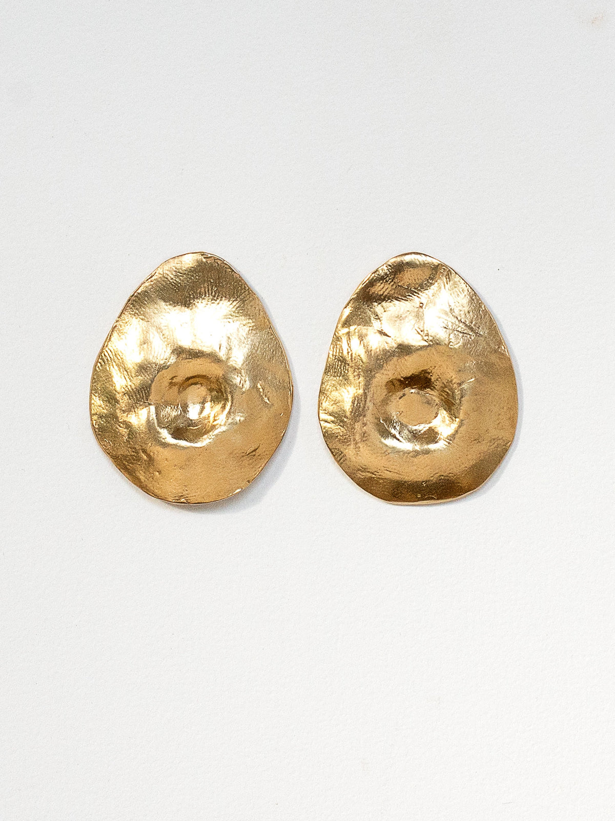 Era Brass Earrings Michelle Ross