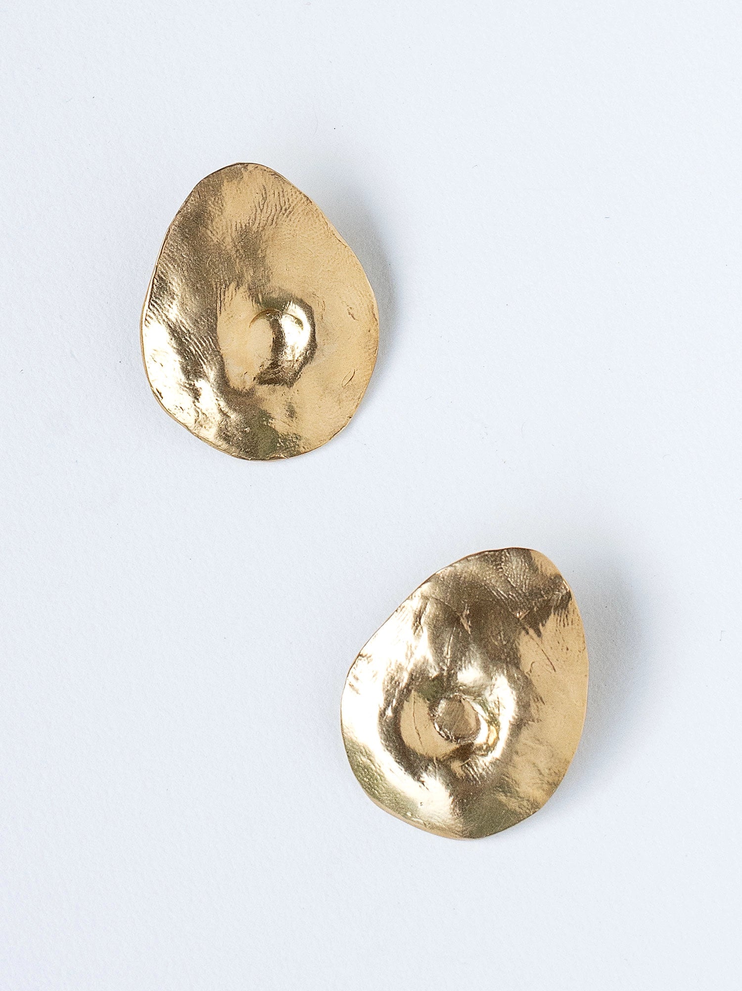 Era Brass Earrings Michelle Ross