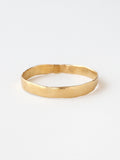 Femi Narrow Handmade Solid Brass Bangle Bracelet by Michelle Ross