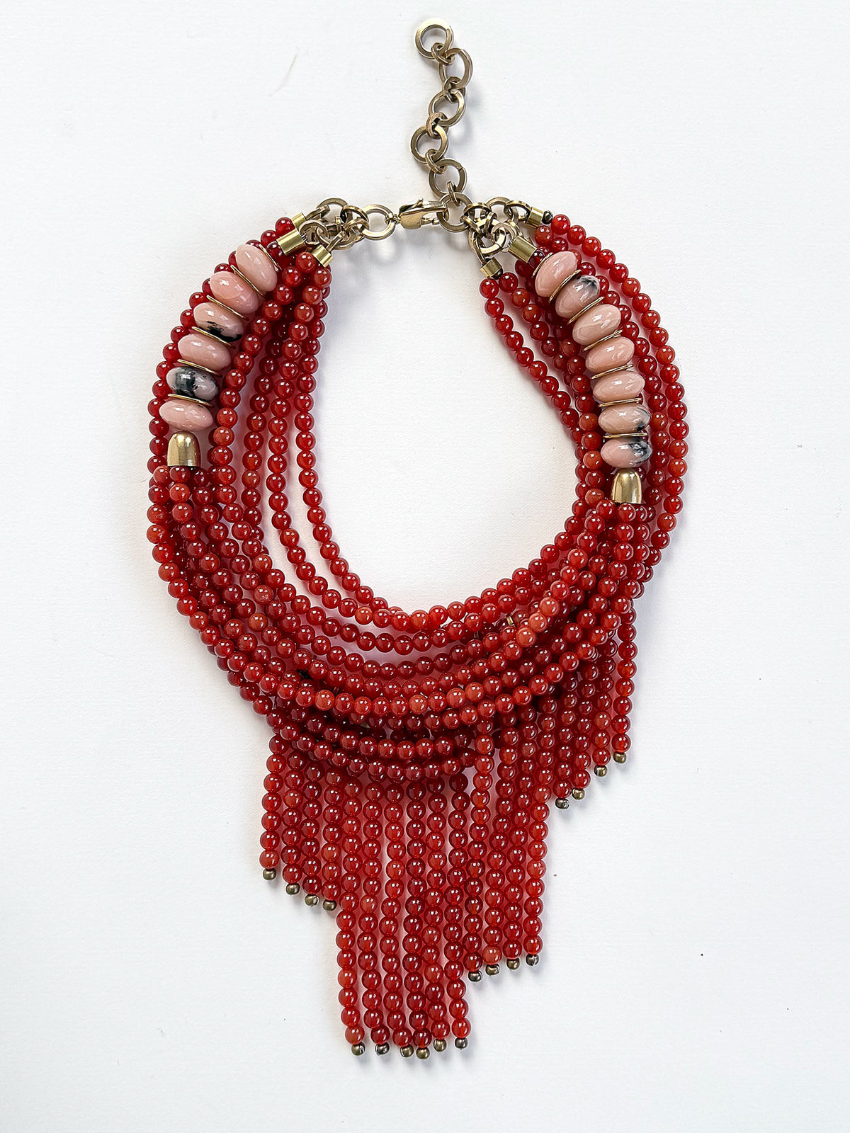 FRANKIE (CARNELIAN) NECKLACE
