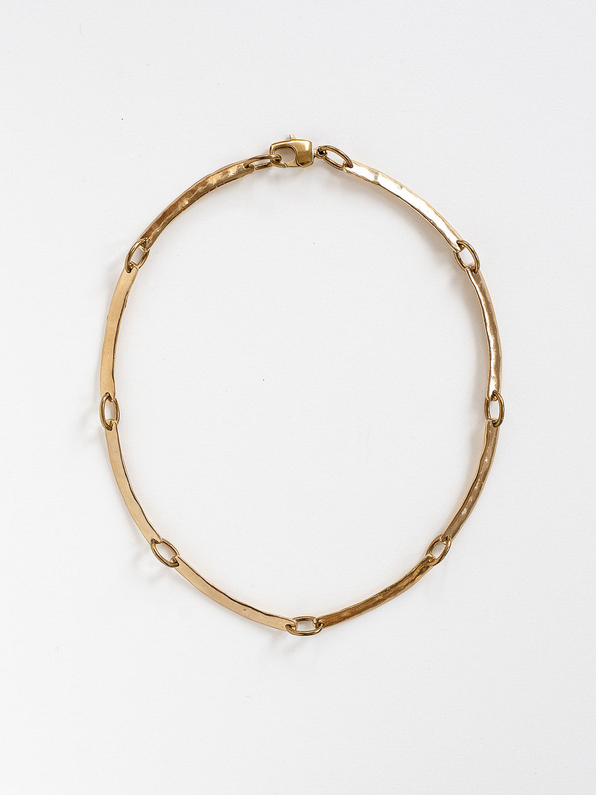 Helly Handmade Solid Brass Collar Necklace by Michelle Ross Toronto