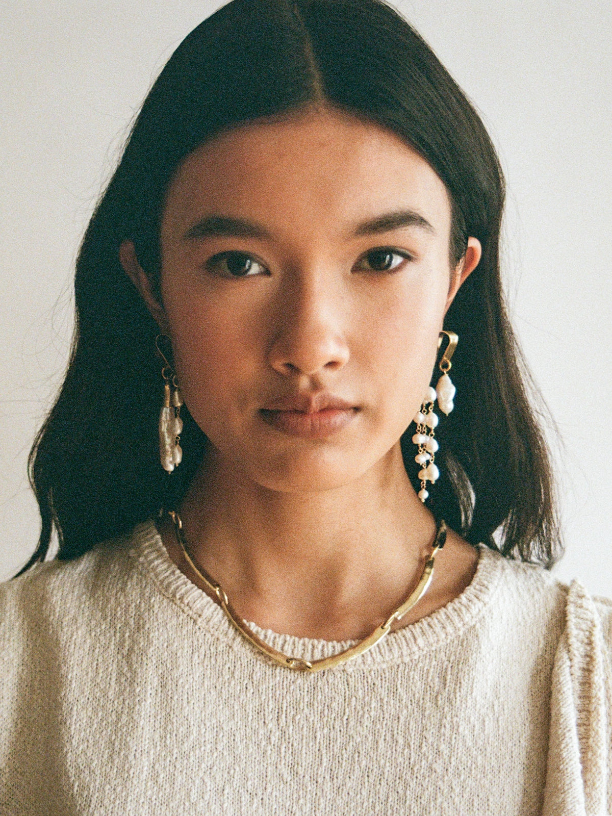 Helly Handmade Solid Brass Collar Necklace by Michelle Ross Toronto