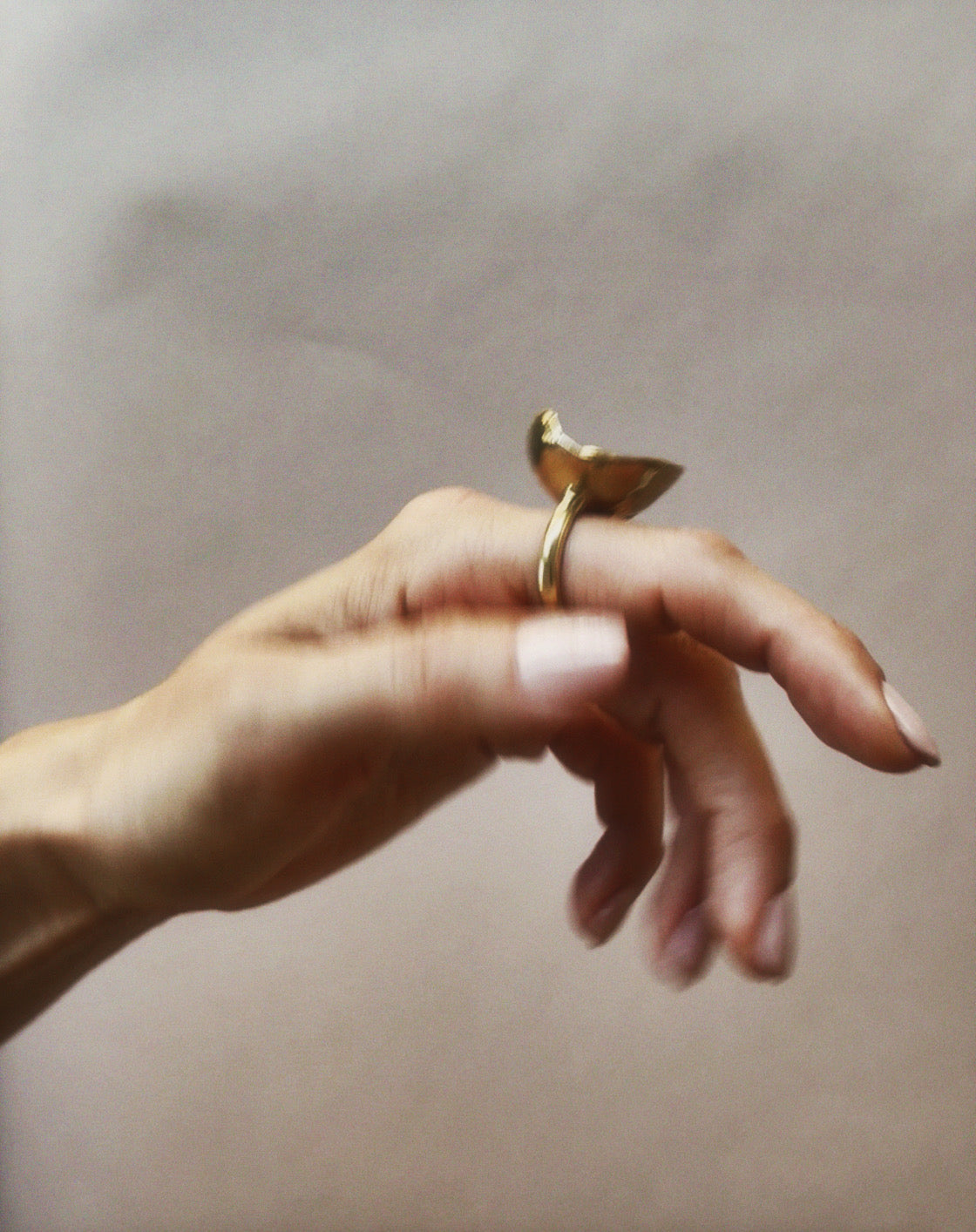 POPPY SMALL (BRASS) IX RING