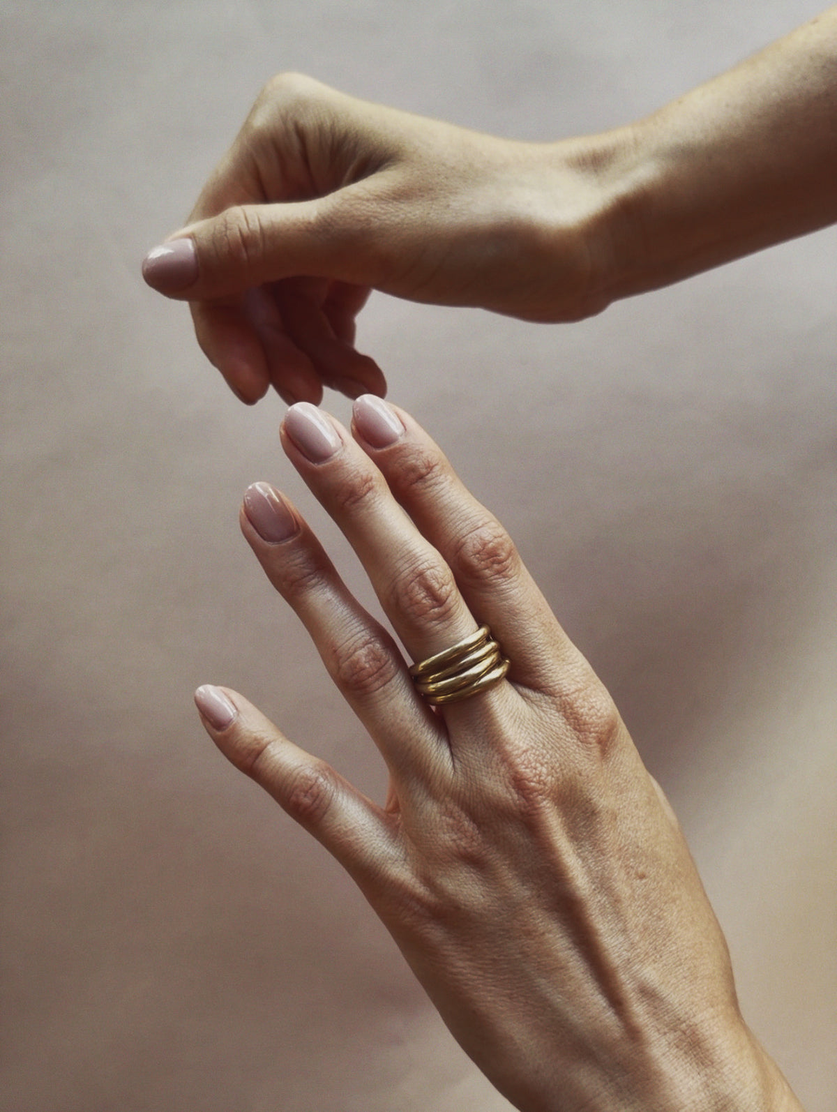 SASS (BRASS) MEDIUM VII RING