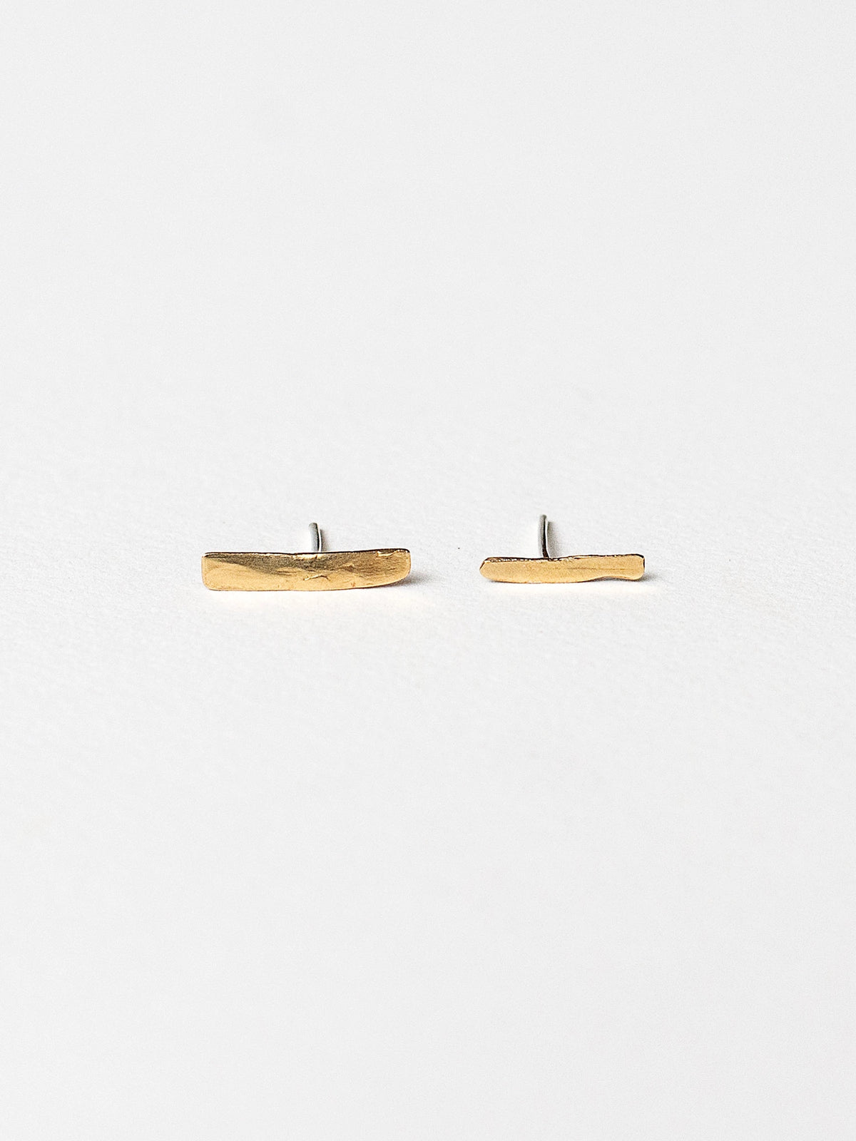 Kai Brass Stud Earrings Michelle Ross