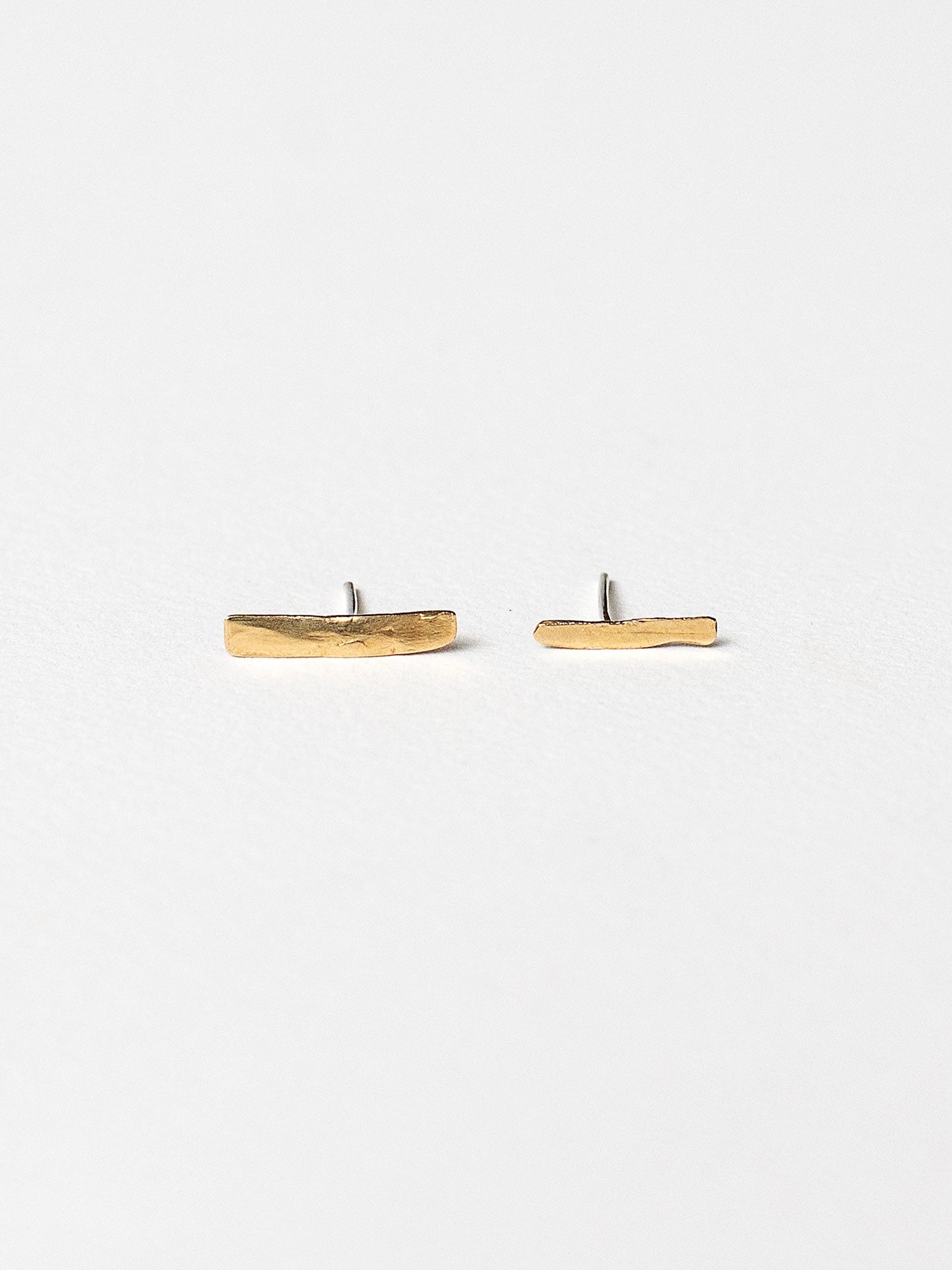 Kai Brass Stud Earrings Michelle Ross