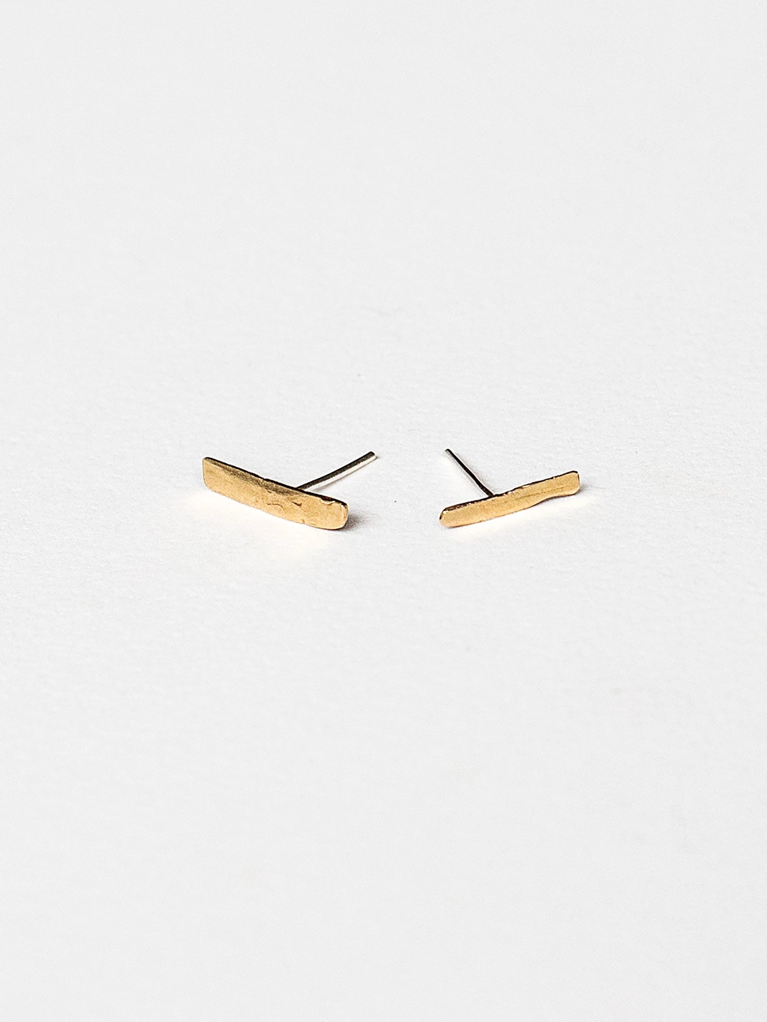 Kai Brass Stud Earrings Michelle Ross