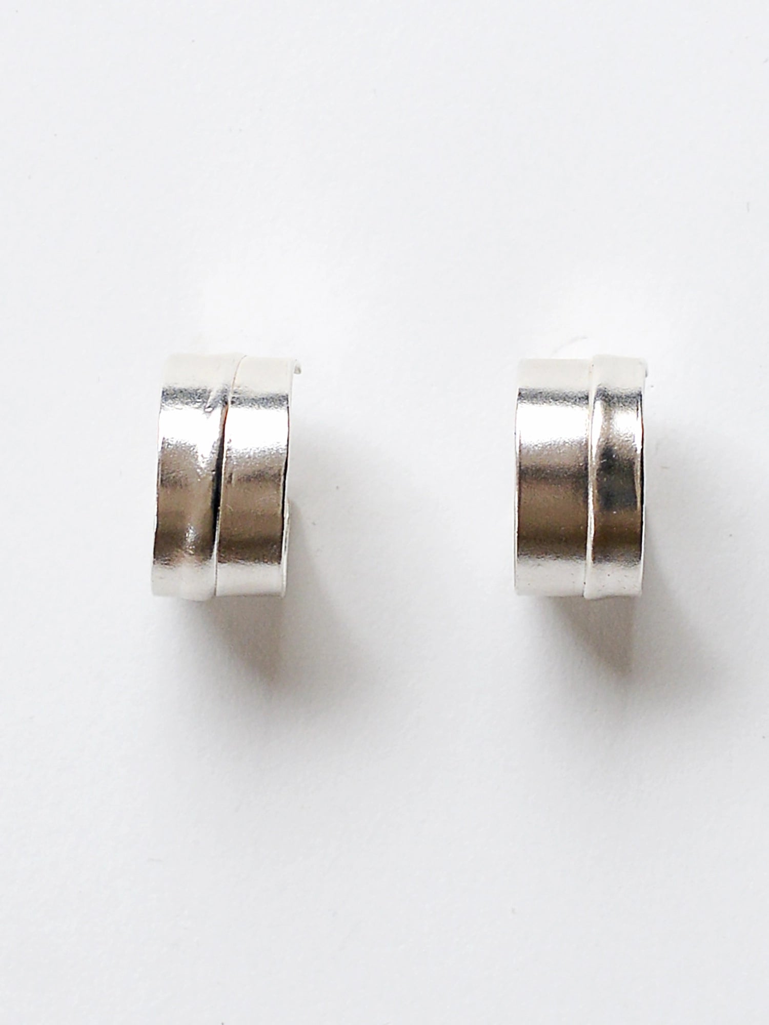 Kaida Large Silver Hoop Earrings Michelle Ross