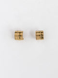 Kaida Small Brass Hoop Earrings Michelle Ross
