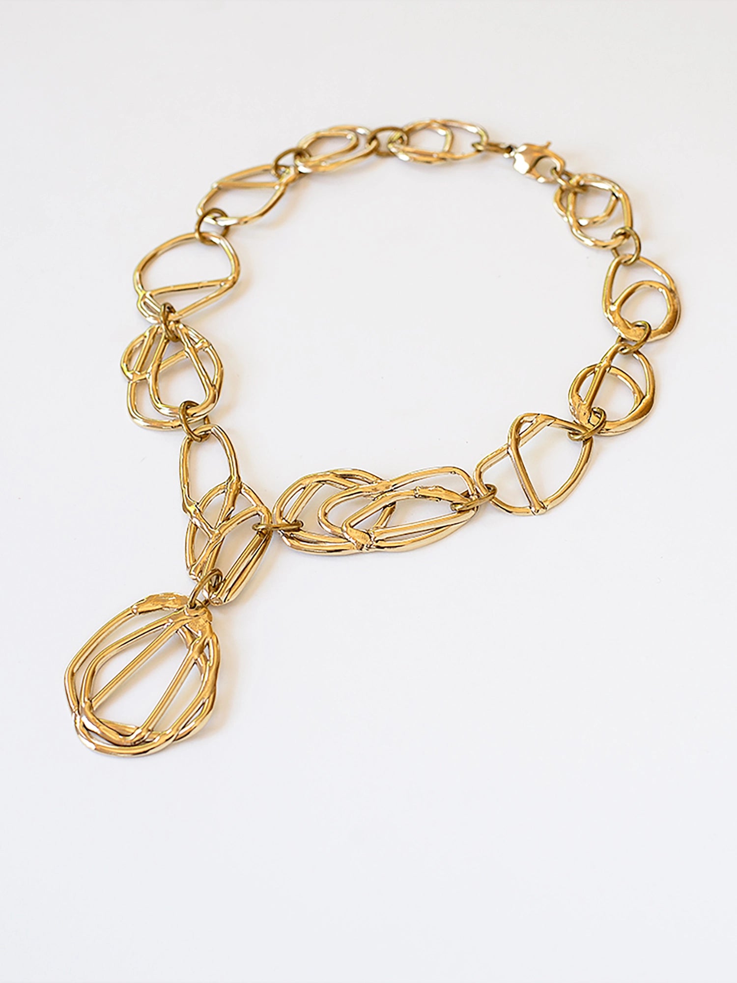 Koda Brass Modern Necklace Michelle Ross