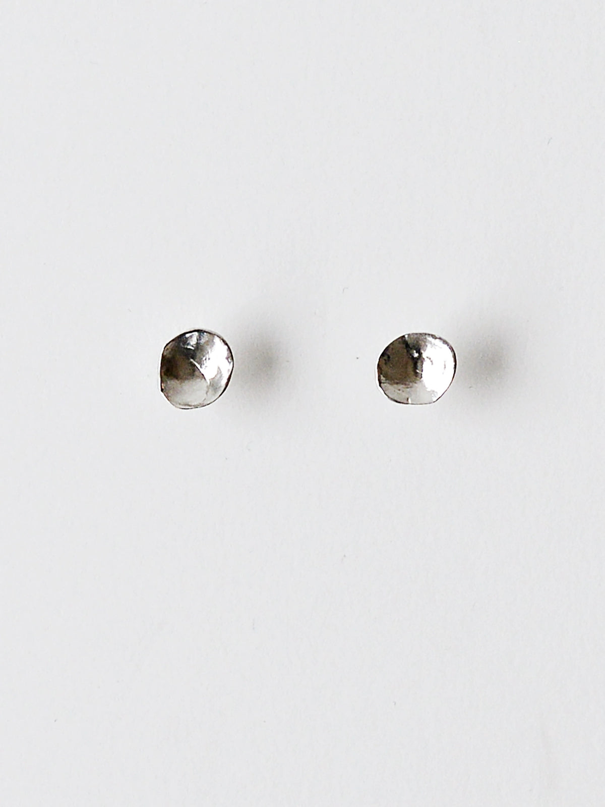 Koppa Delicate Silver Stud Earrings Michelle Ross