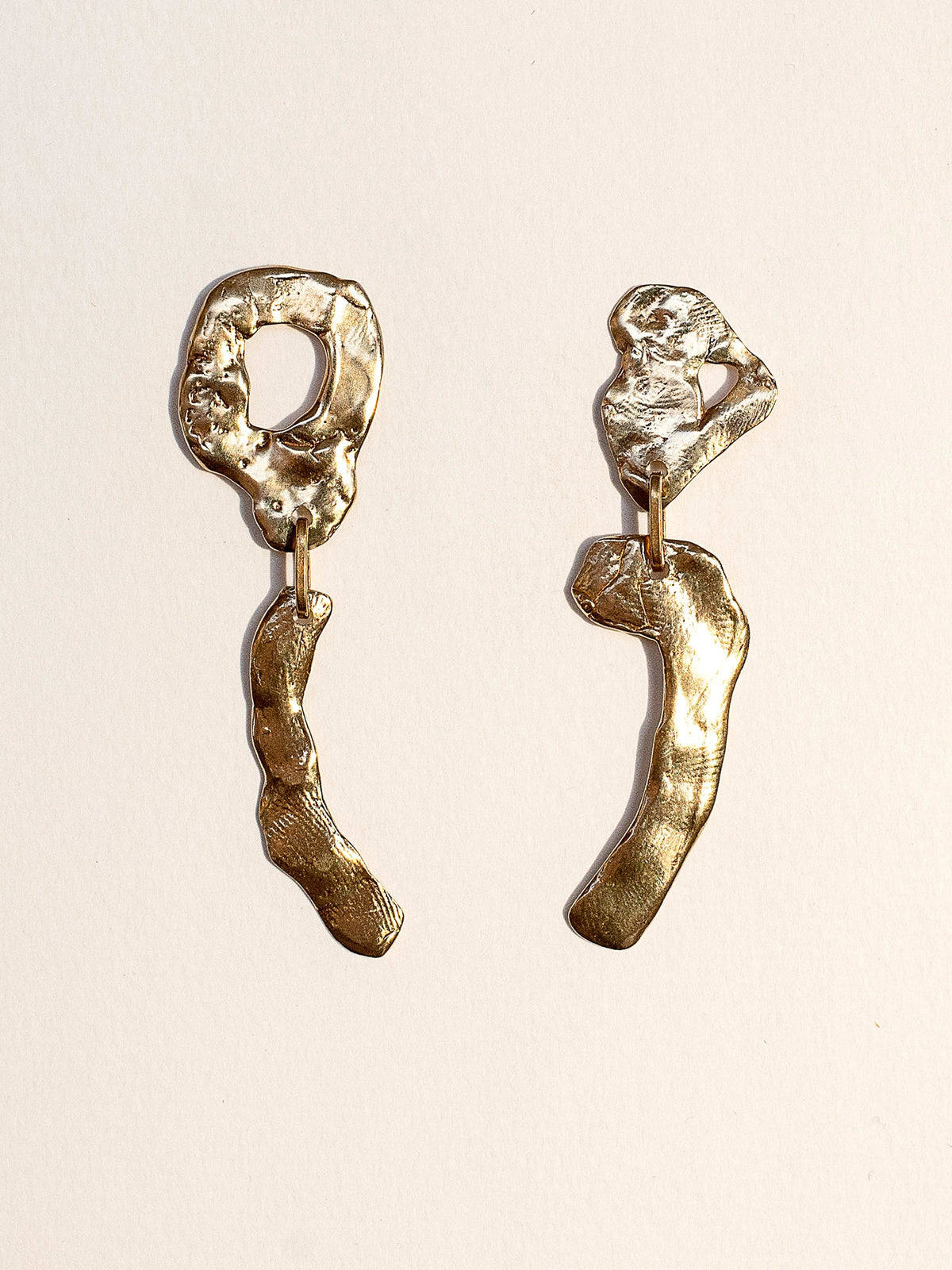 Leese Brass Earrings Michelle Ross