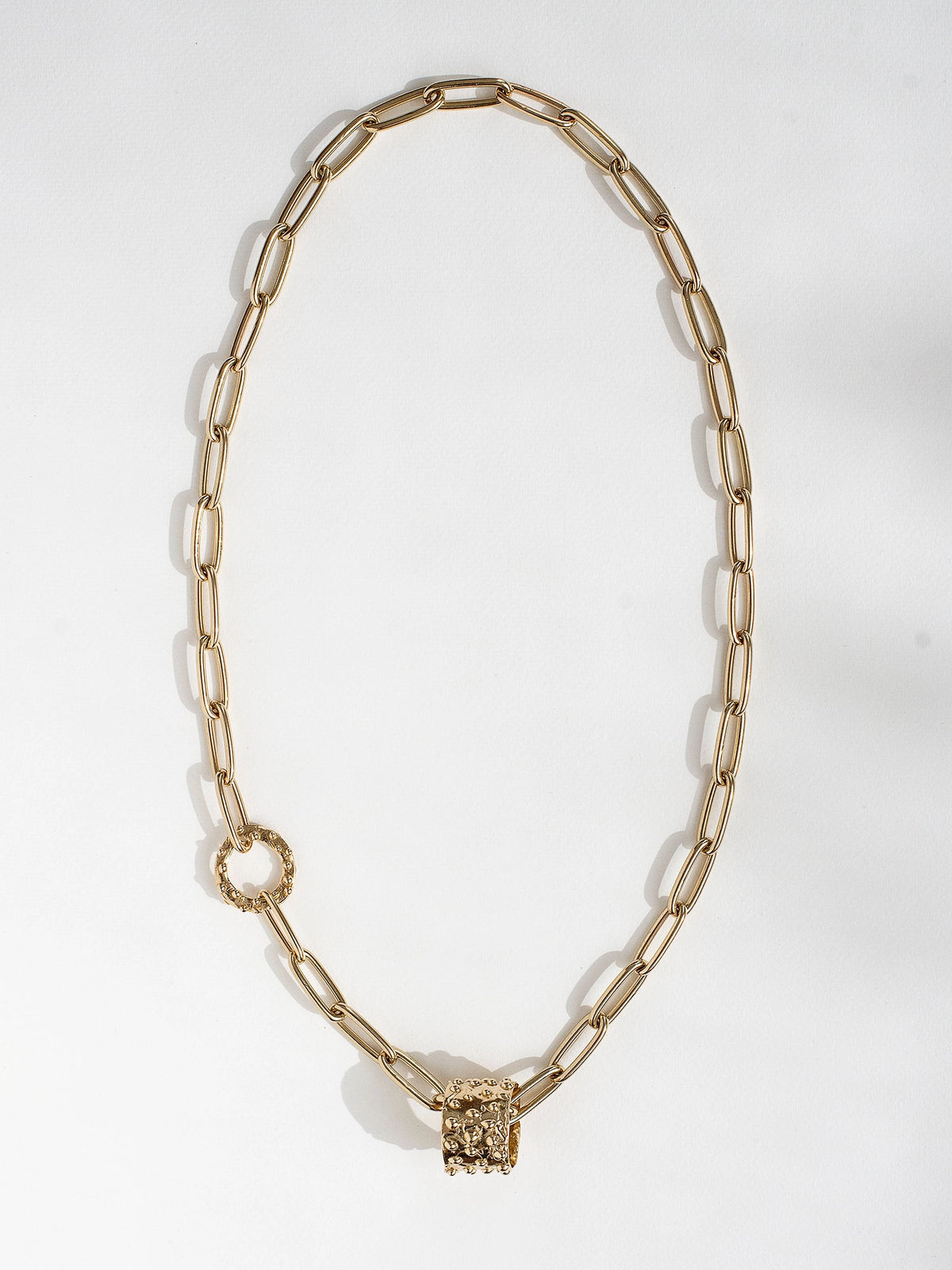 Lore Contemporary Brass Chain Necklace from Michelle Ross