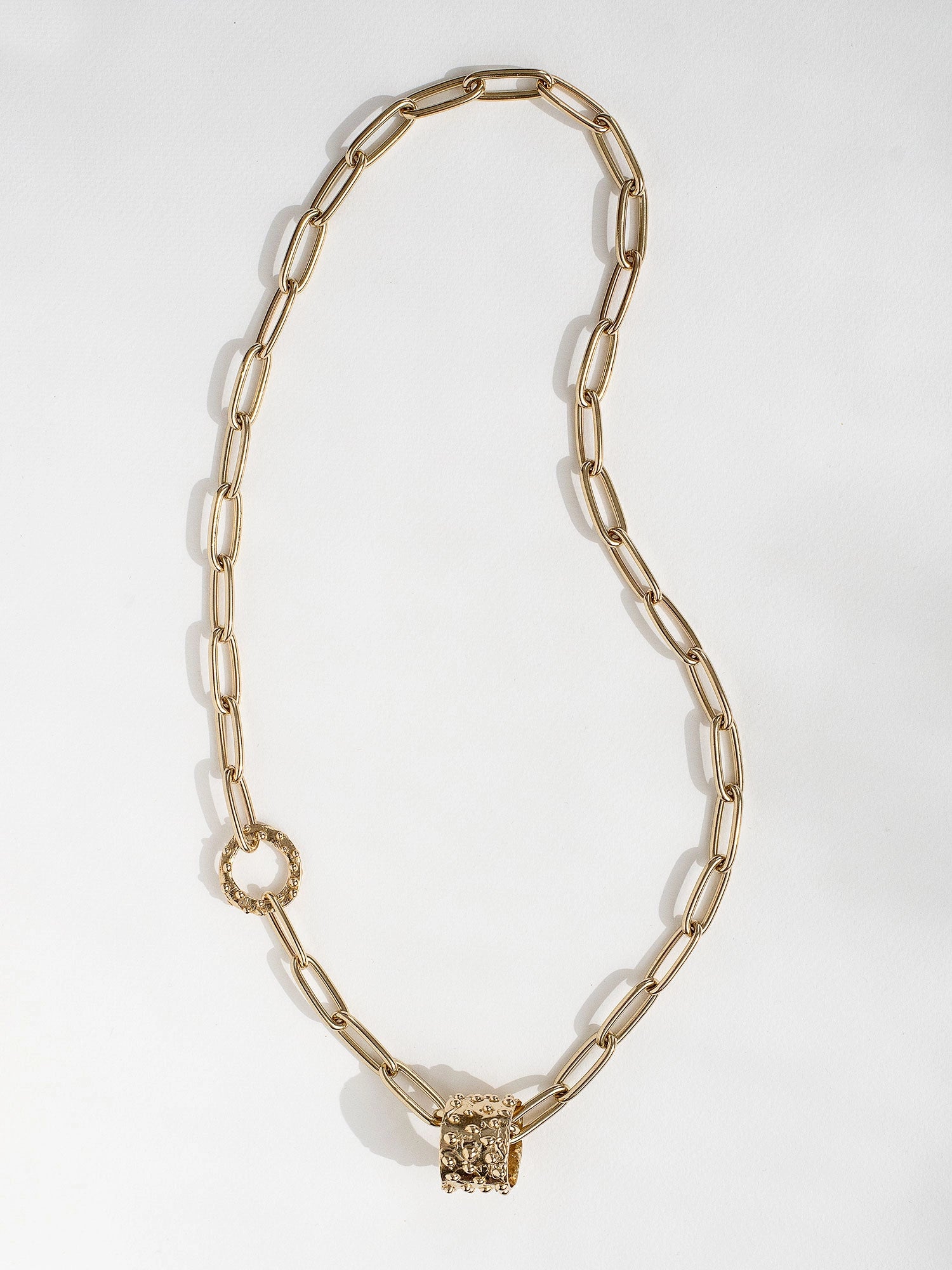 Lore Contemporary Brass Chain Necklace from Michelle Ross
