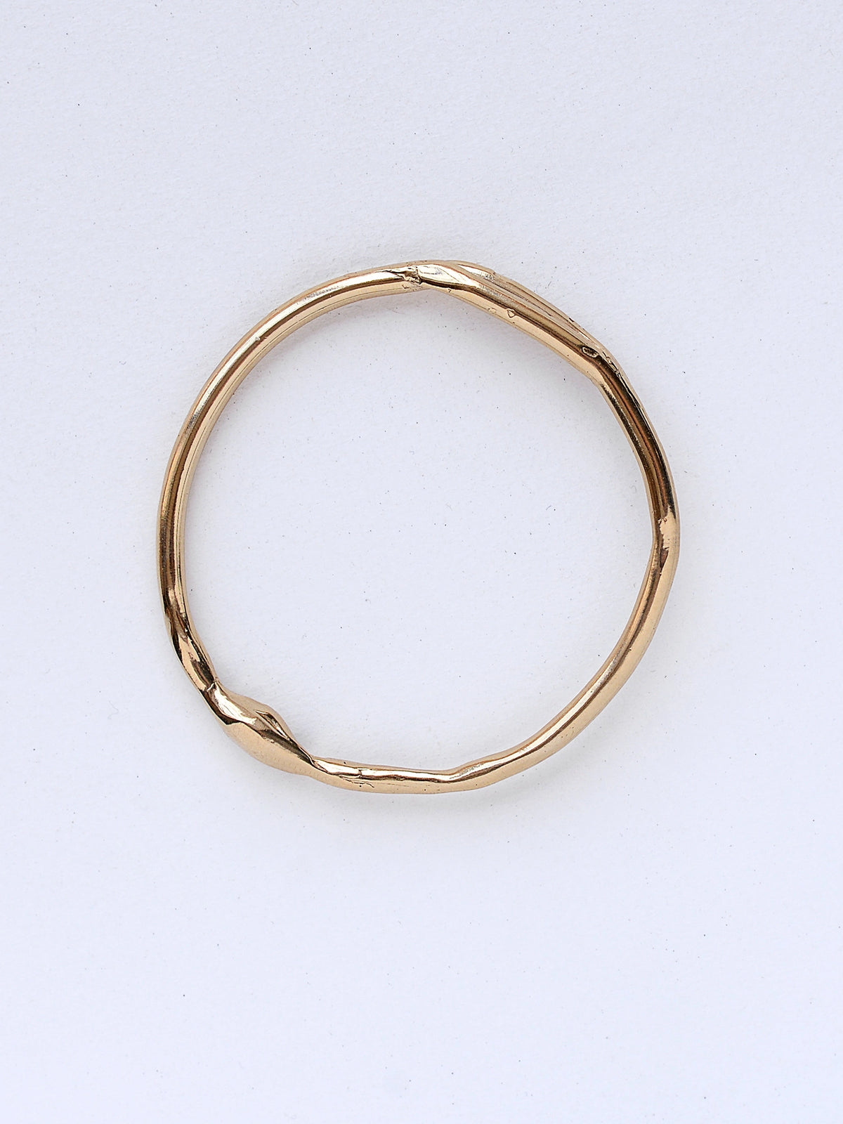 Mason Solid Brass Bangle Bracelet Michelle Ross
