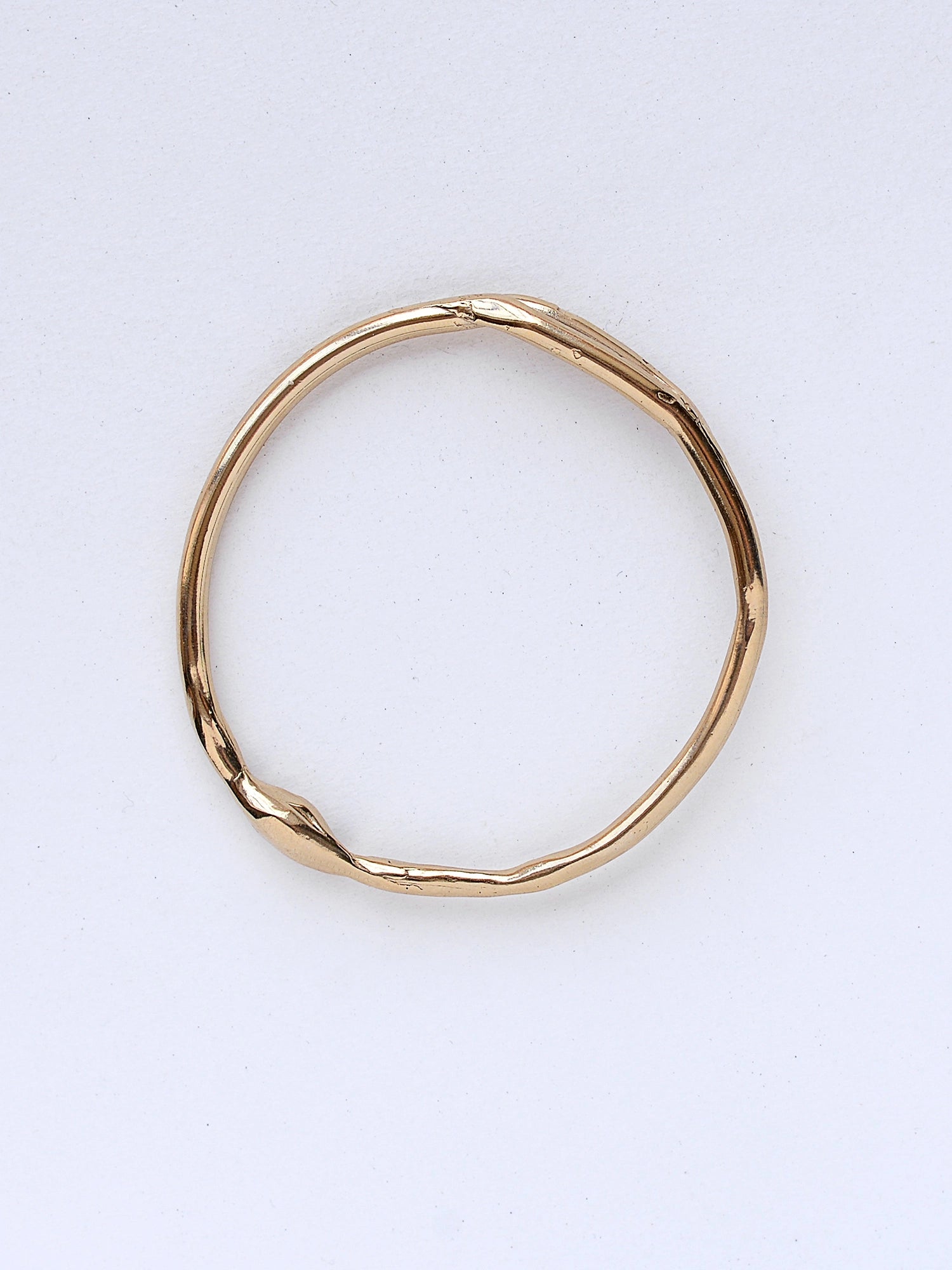 Mason Solid Brass Bangle Bracelet Michelle Ross