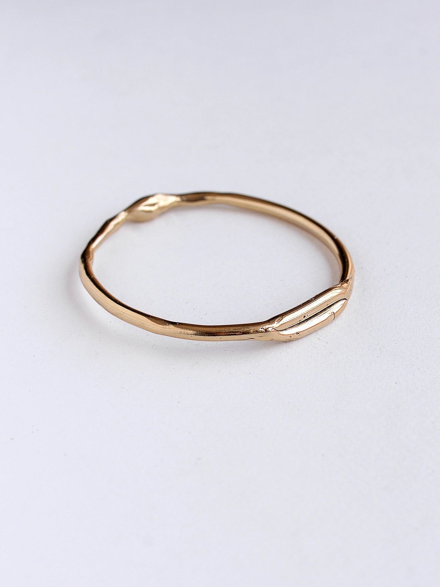 Mason Solid Brass Bangle Bracelet Michelle Ross