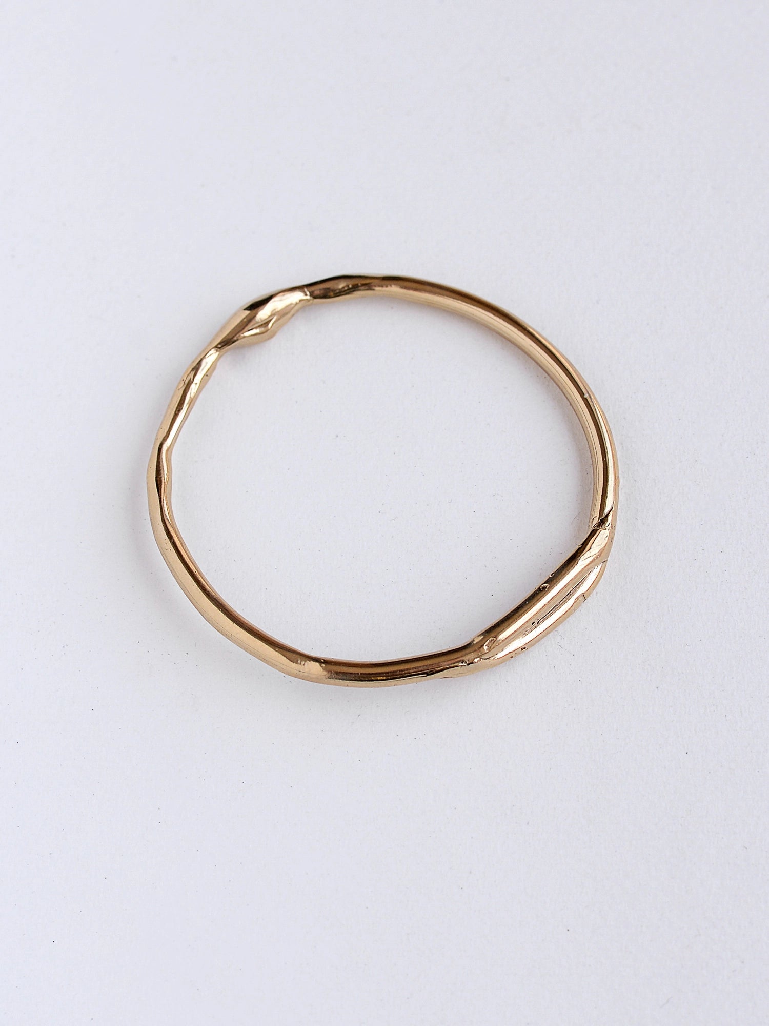 Mason Solid Brass Bangle Bracelet Michelle Ross