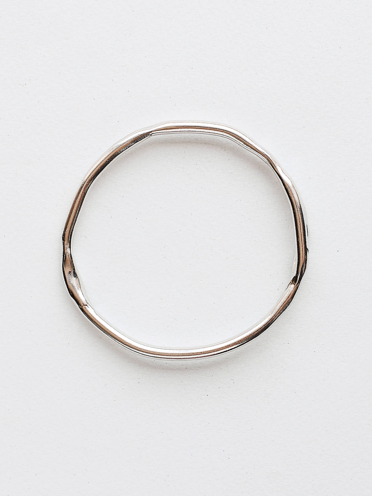 Mason Silver Bangle Bracelet Michelle Ross