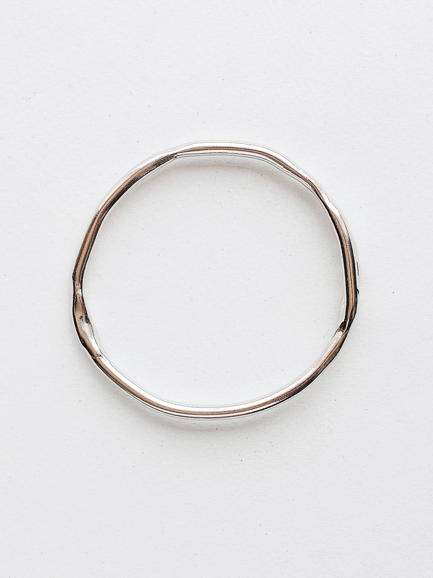 Mason Silver Bangle Bracelet Michelle Ross