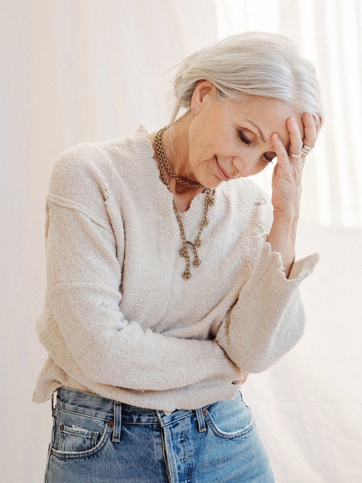 Mele Brass Chain Necklace Michelle Ross