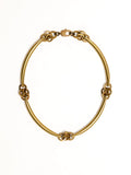 Ario Solid Brass Collar Necklace Michelle Ross